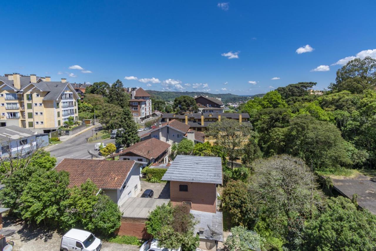Rosa Edificio Solar Da Encosta Leilighet Gramado Eksteriør bilde