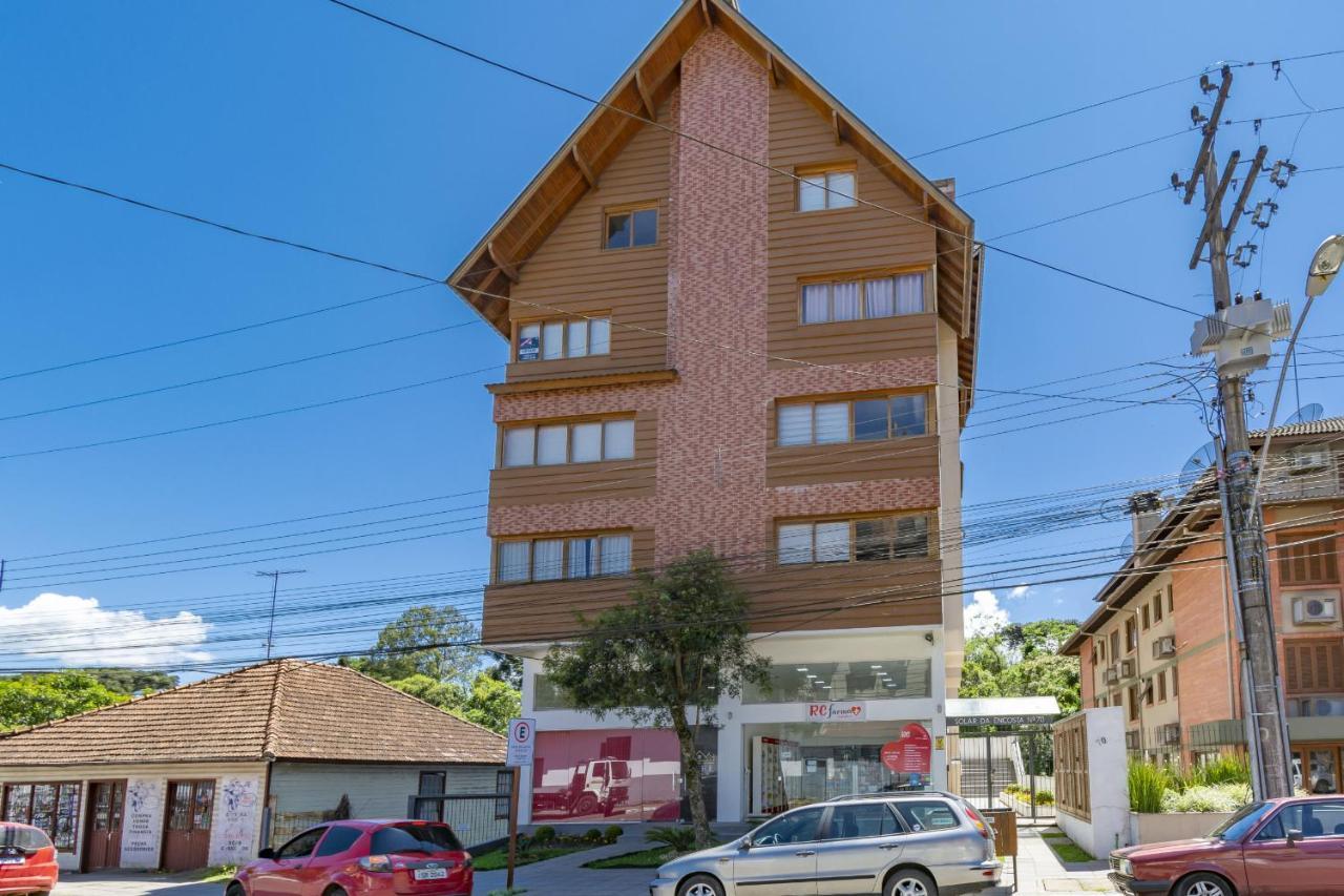 Rosa Edificio Solar Da Encosta Leilighet Gramado Eksteriør bilde